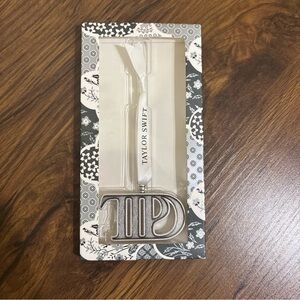 Taylor Swift TTPD Logo Christmas Ornament 2024 Holiday Collection - NIB